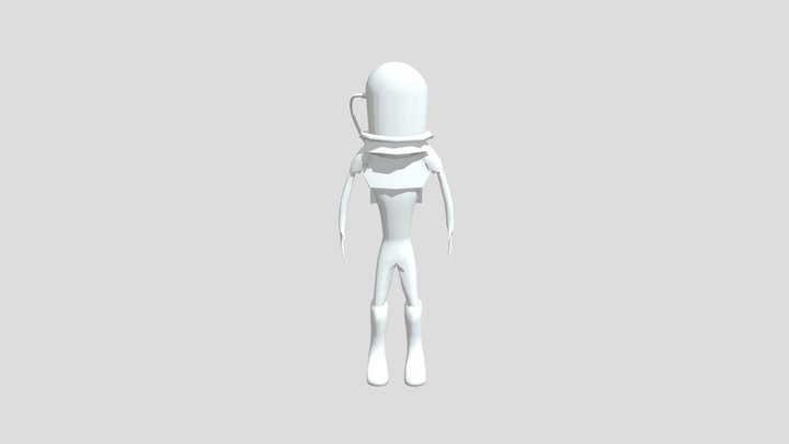 alien idle anim 3D Model