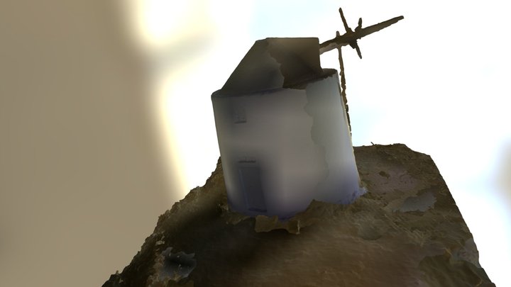 Windmill in Óbidos 3D Model