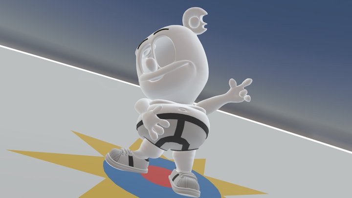 Belly Scene 3D Model