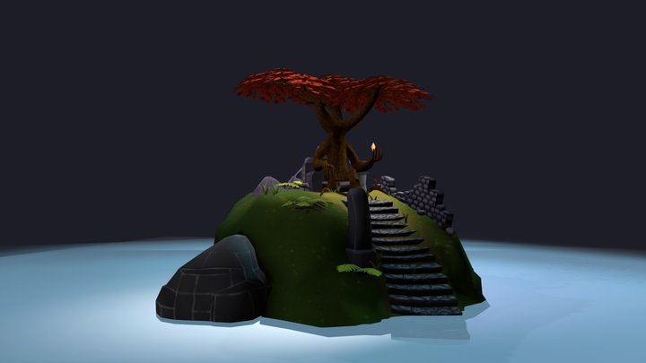 The Diorama "Old Gods" 3D Model