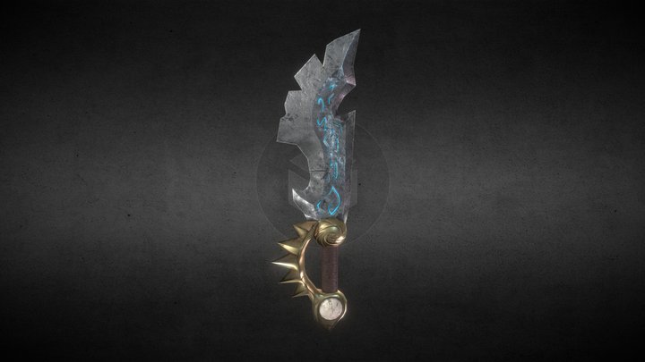 Styled Sword #2 3D Model
