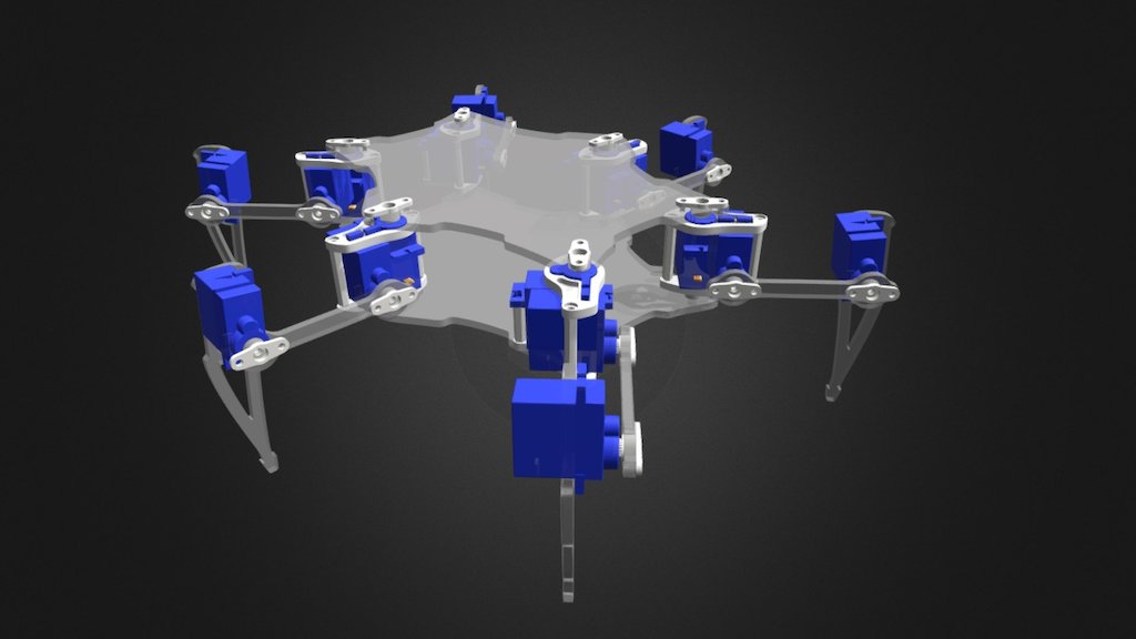 STEMI Hexapod 3D modeling course - 3D model by Josip_V (@greenscv ...