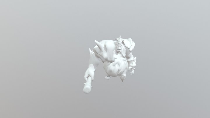 02 Pig Attack 3D Model