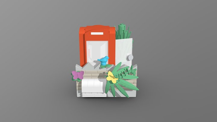phone box 3D Model