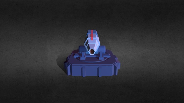 Turret 3D Model