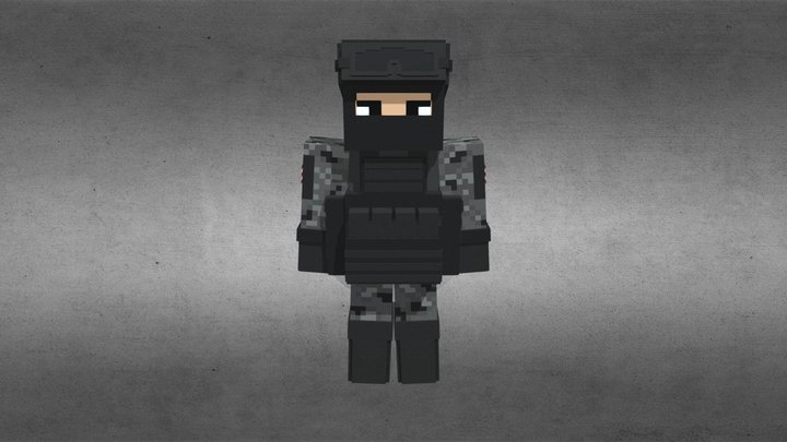 Us Soldier [NPC] 3D Model