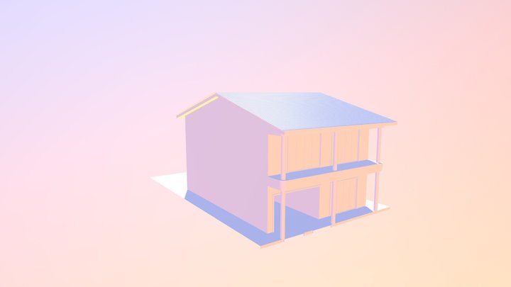 Casa Simples 3D Model