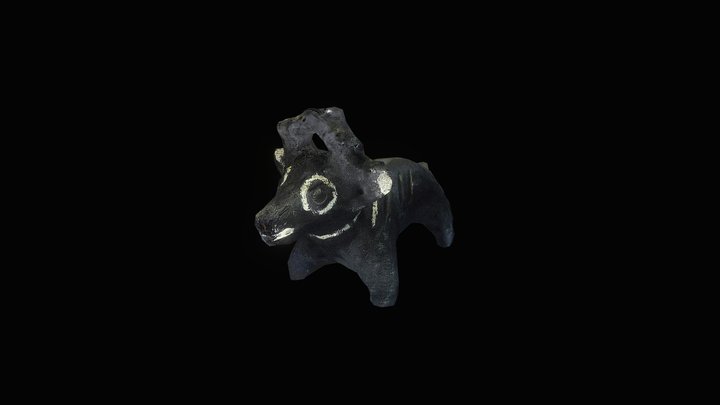 Cerámica escultórica en forma de venado