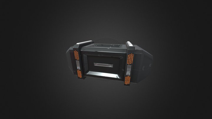 Crate_HP 3D Model