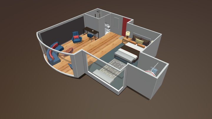 Dubai Suite King 3D Model