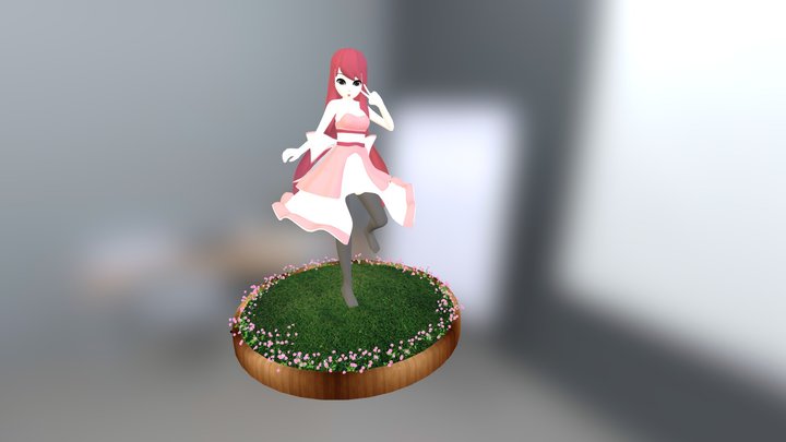 Pinky 3D Model