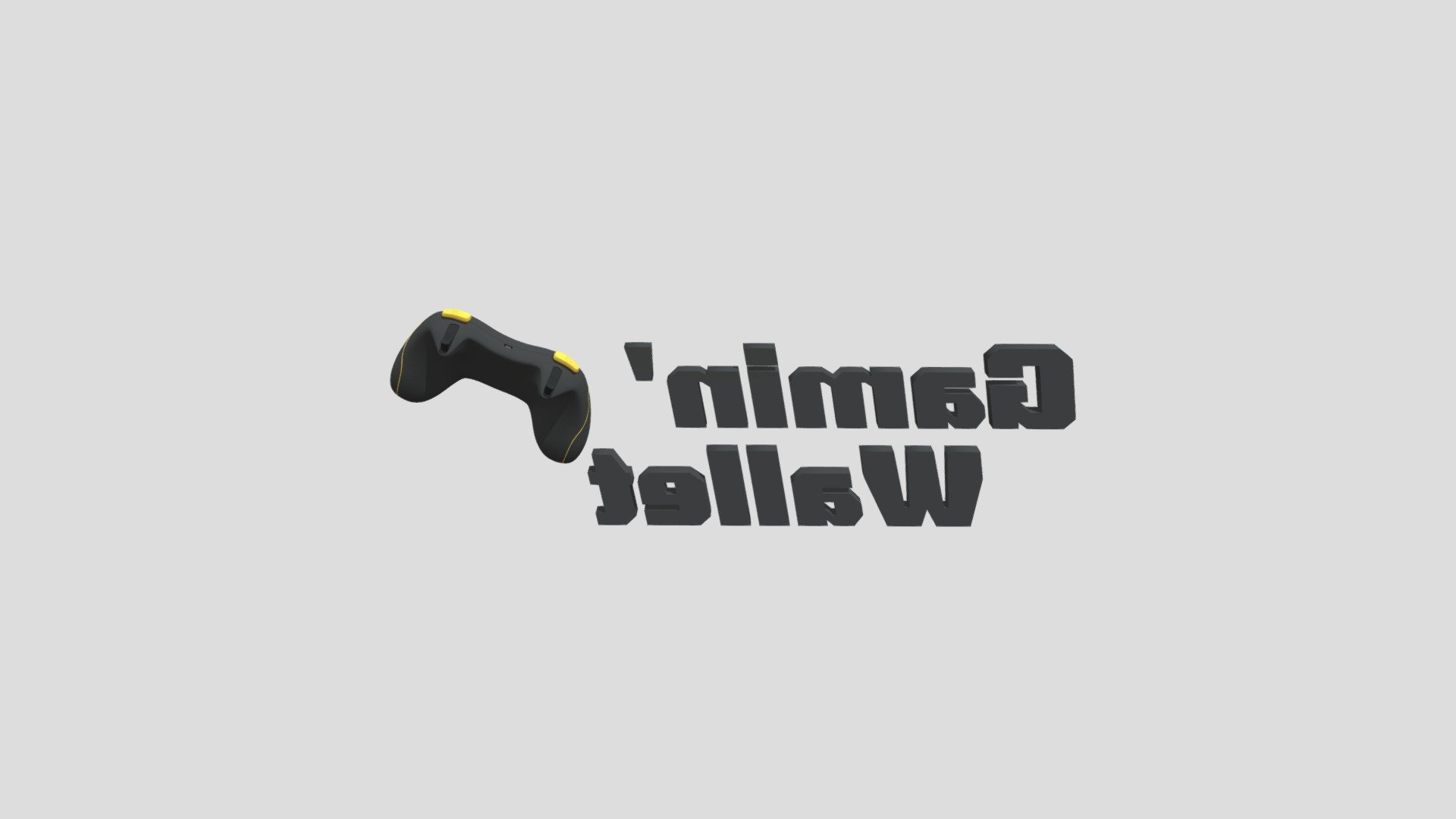 Gamin' Wallet Logo - 3D model by Abdal.Hassan [9ef3753] - Sketchfab