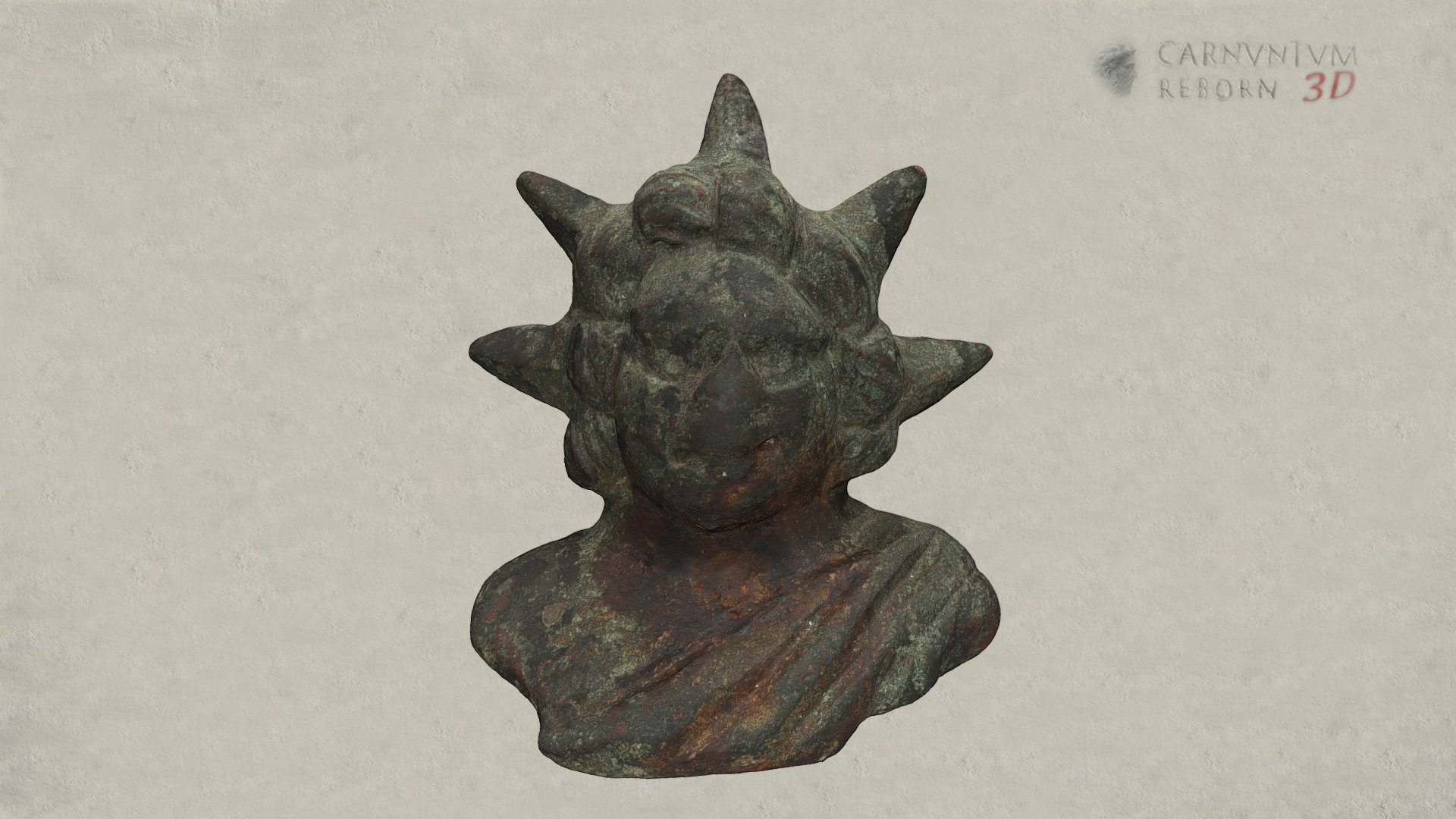 Büste des Sol — Sketchfab embed 3D viewer