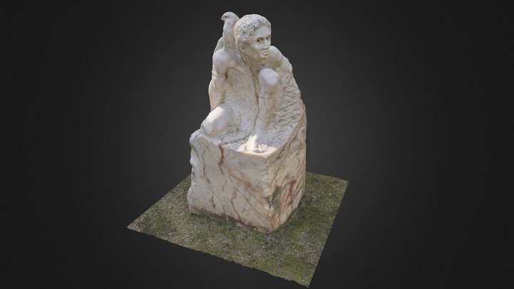 Statue @ Quinta Ribafria 3D Model