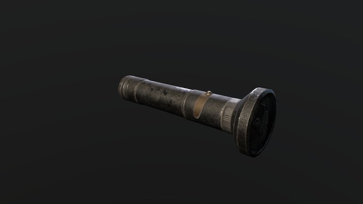 Flashlight Germany 3D Model