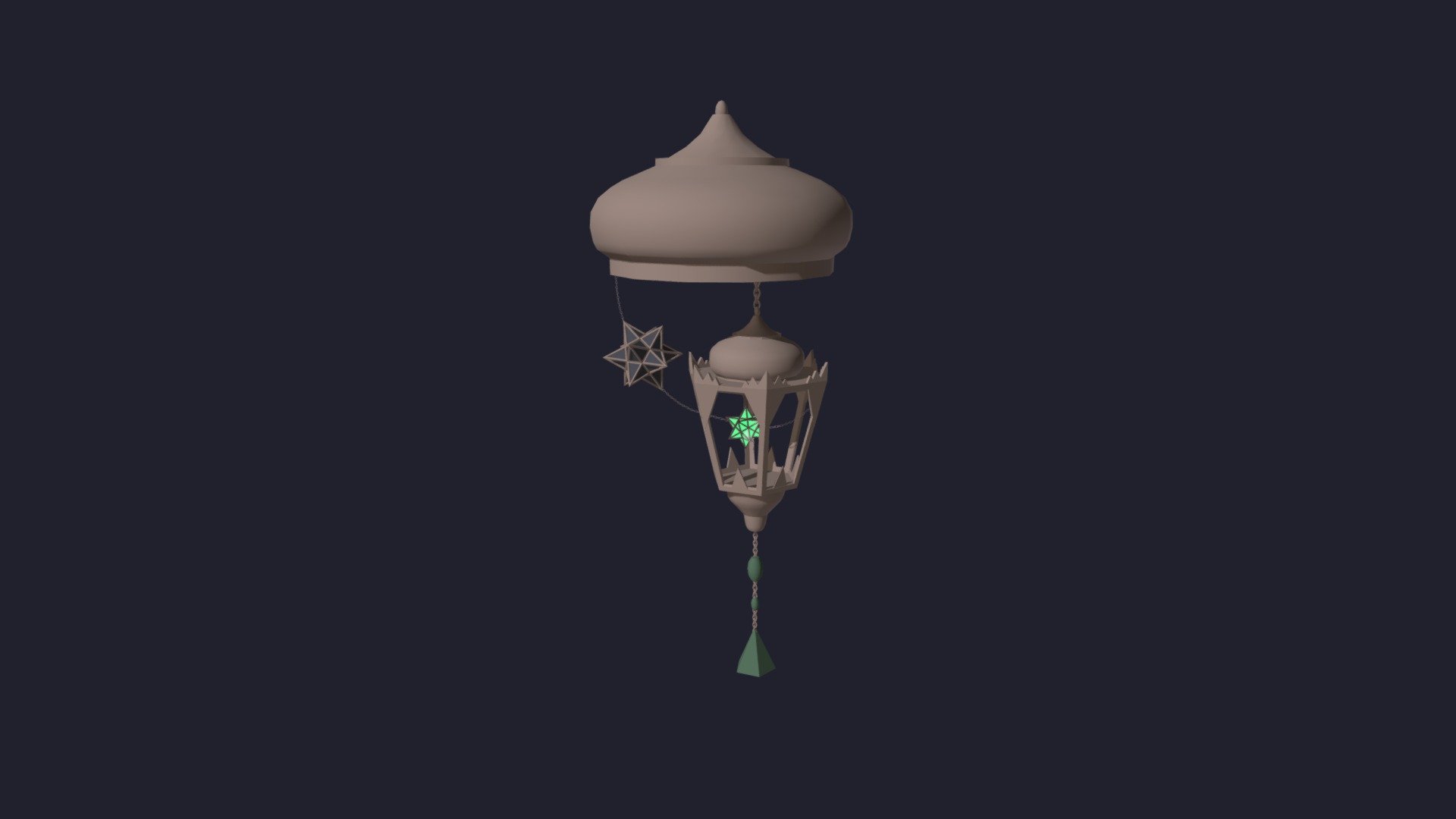 Draft lamp