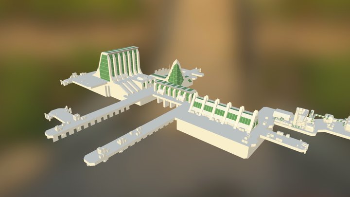 Station Structure beta 3D Model