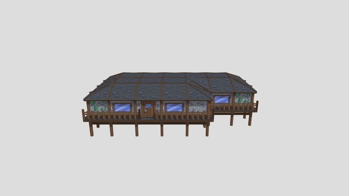 JapanHouseFBX 3D Model