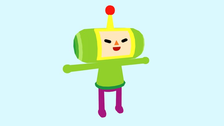 Prince katamari Damacy 3D Model