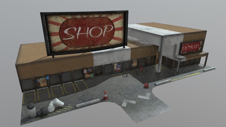 Shop 3D Model