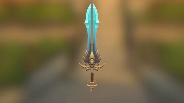 Sword WIP 3D Model