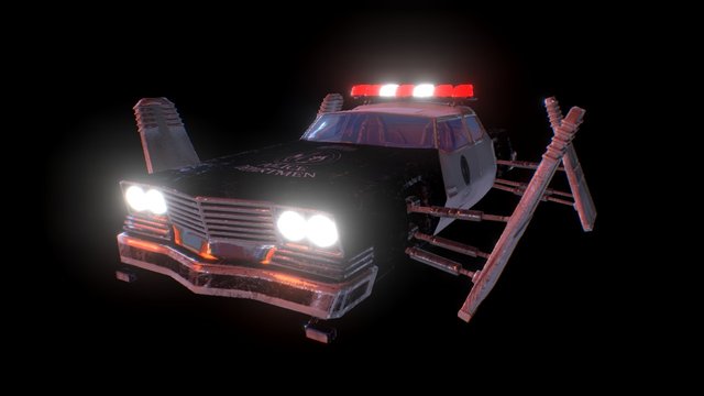 Copcar lowres 3D Model
