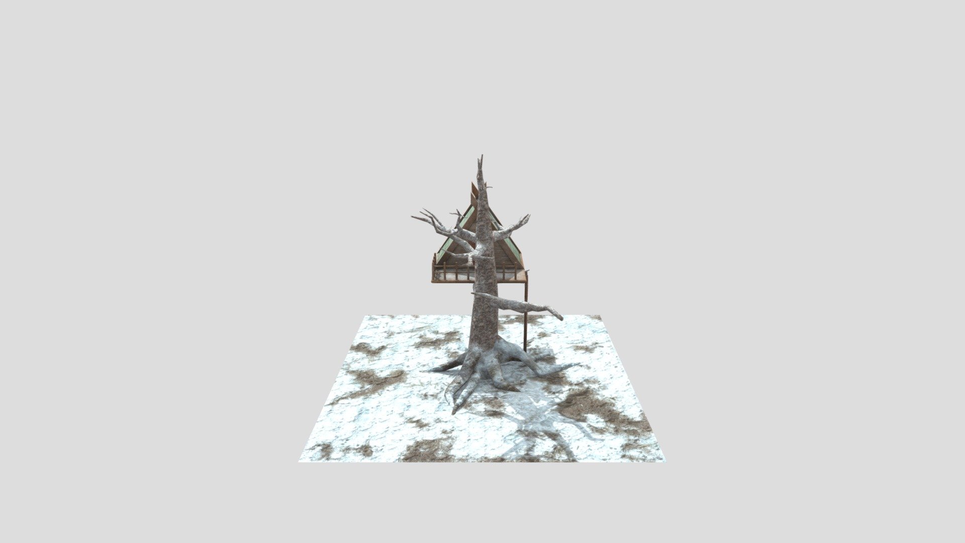 Treehouse 3D Modeling Redo - 3D model by Colin_Delsink [9ef8568 ...