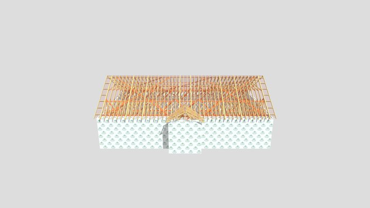 MEASURED - 17-6 - House Roof - KB – Modelo 3D gratuito STL