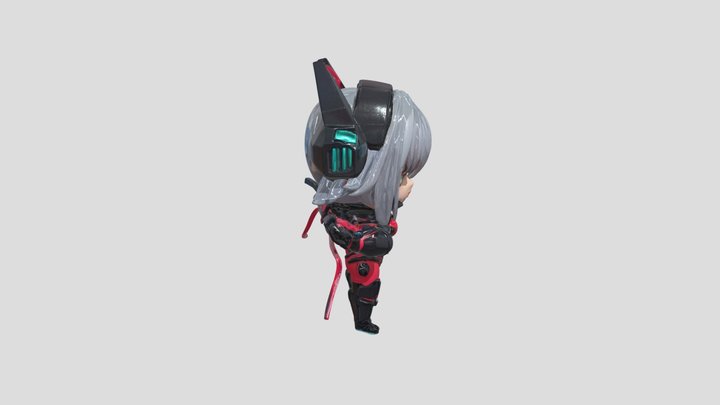 Zentreya Chibi AI 3D Model