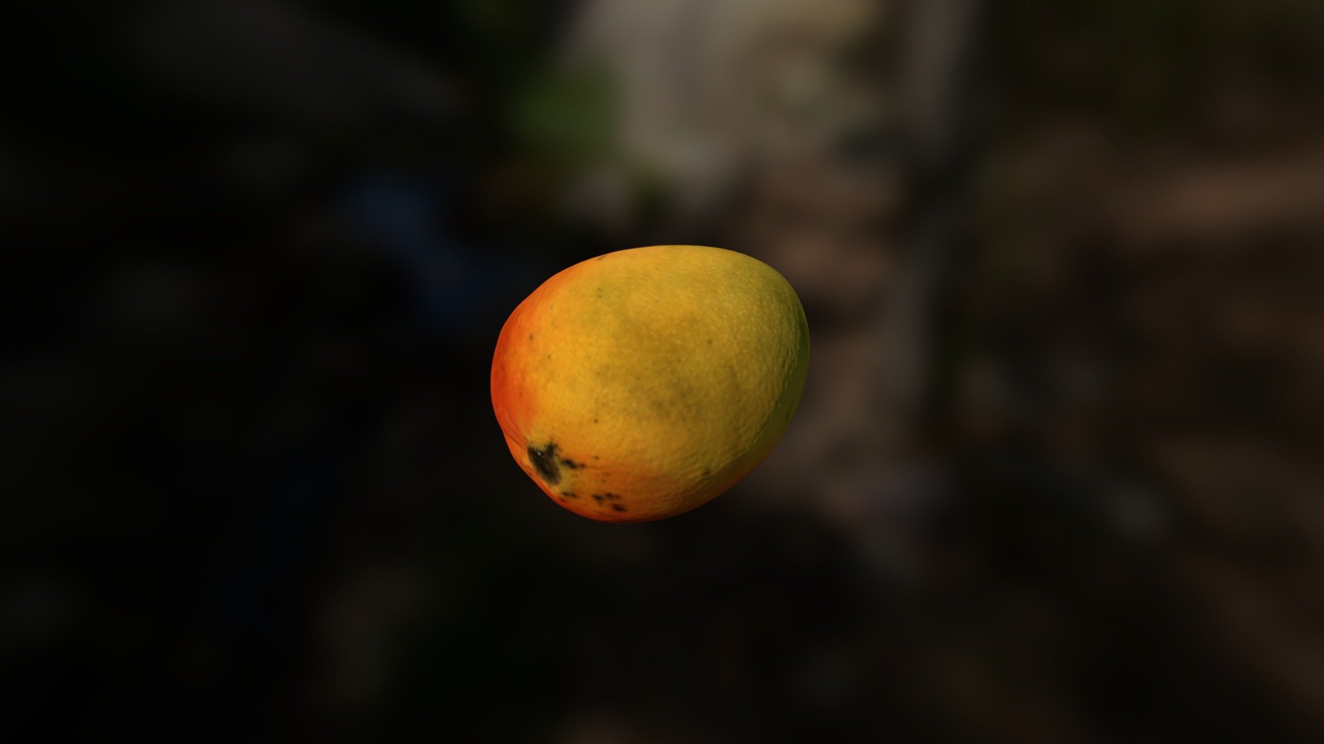 Mango, fruta local.