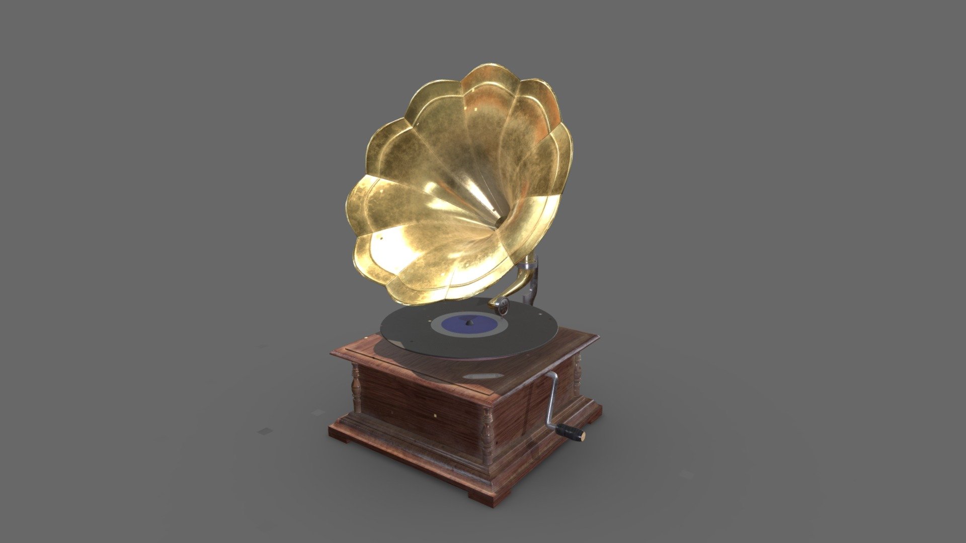Gramophone - 3D model by Sabrina Franchina (@SabrinaFranchina) [9efca95 ...