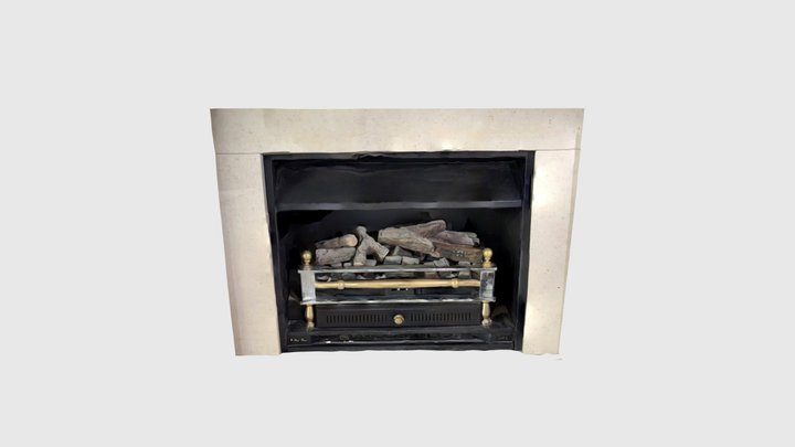 Real Flame HEATSEEKER GAS FIREPLACE 3D Model