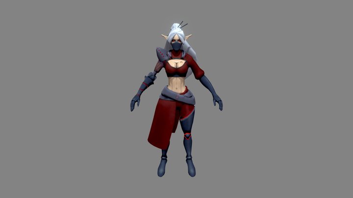 Assassin Enemy [Highrise] 3D Model