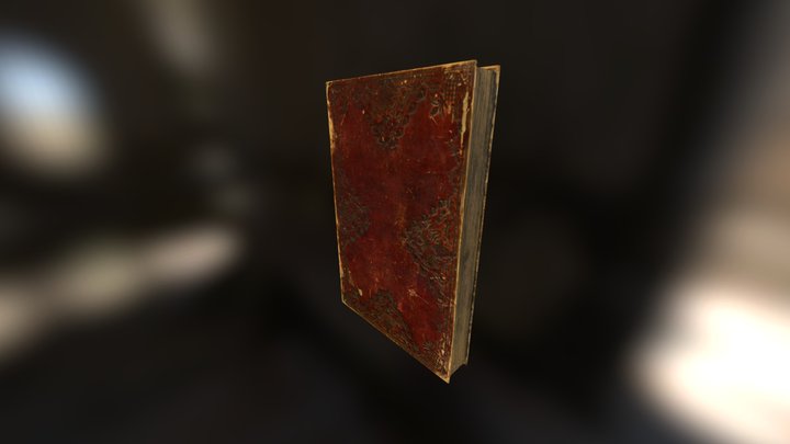 very old book 3D Model