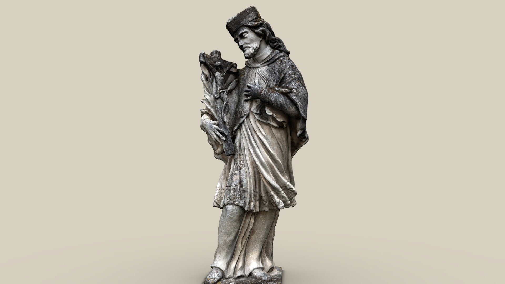 Hl. Nepomuk — Sketchfab embed 3D viewer