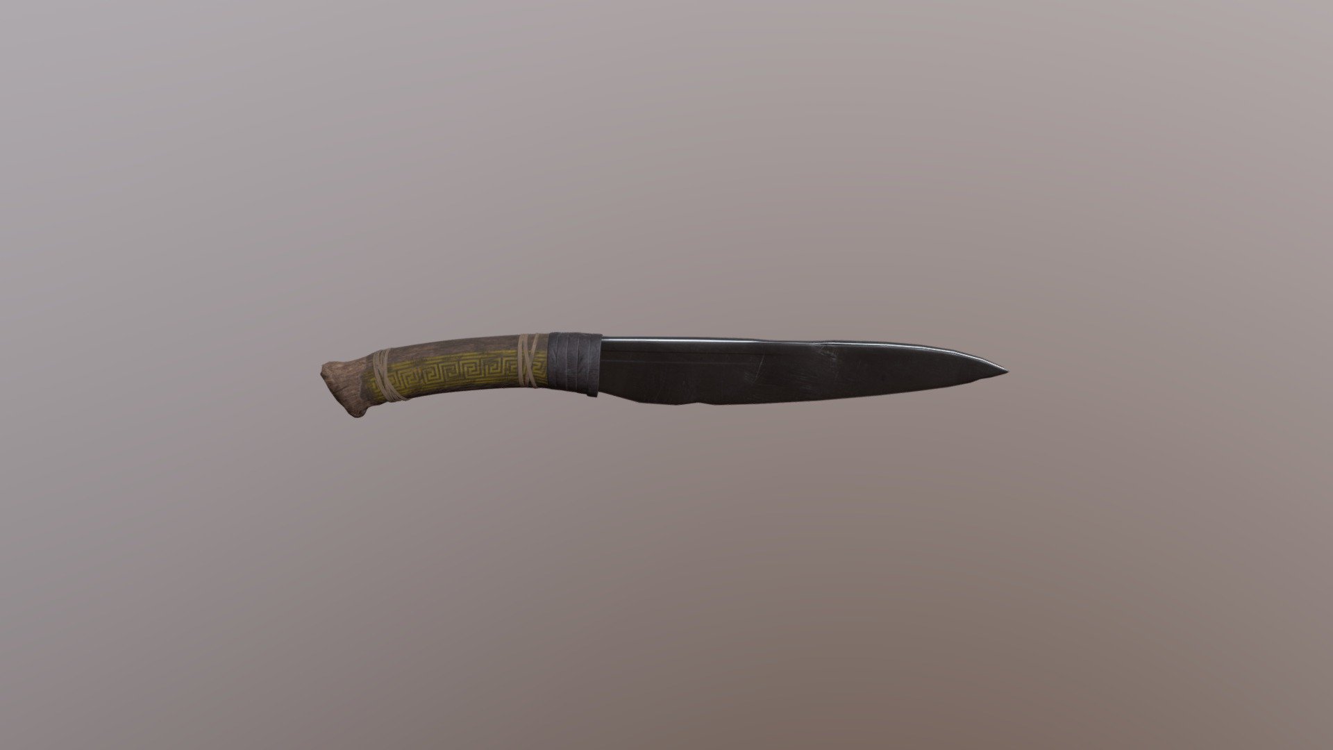 Kratos' Knife (fanmade) 3D model by amandaxv [9f008cb] Sketchfab