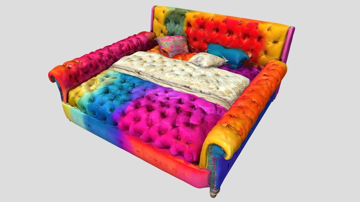 Peacock Nest - bed – Kostenloses 3D-Modell STL
