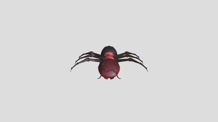 Ant Waiting Animation 3D Model