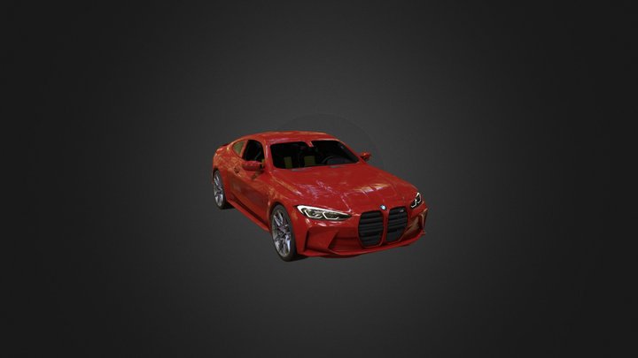 BMW 4-Series Coupe 2020 3D Model