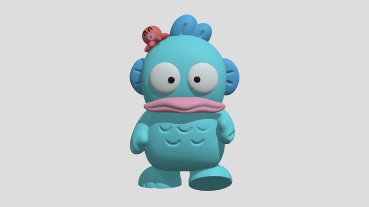 Hangyodon 3D Model