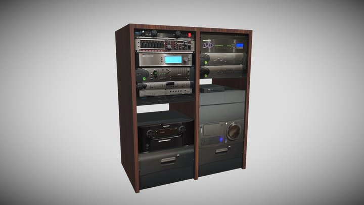 Audio Equipment 3D Model