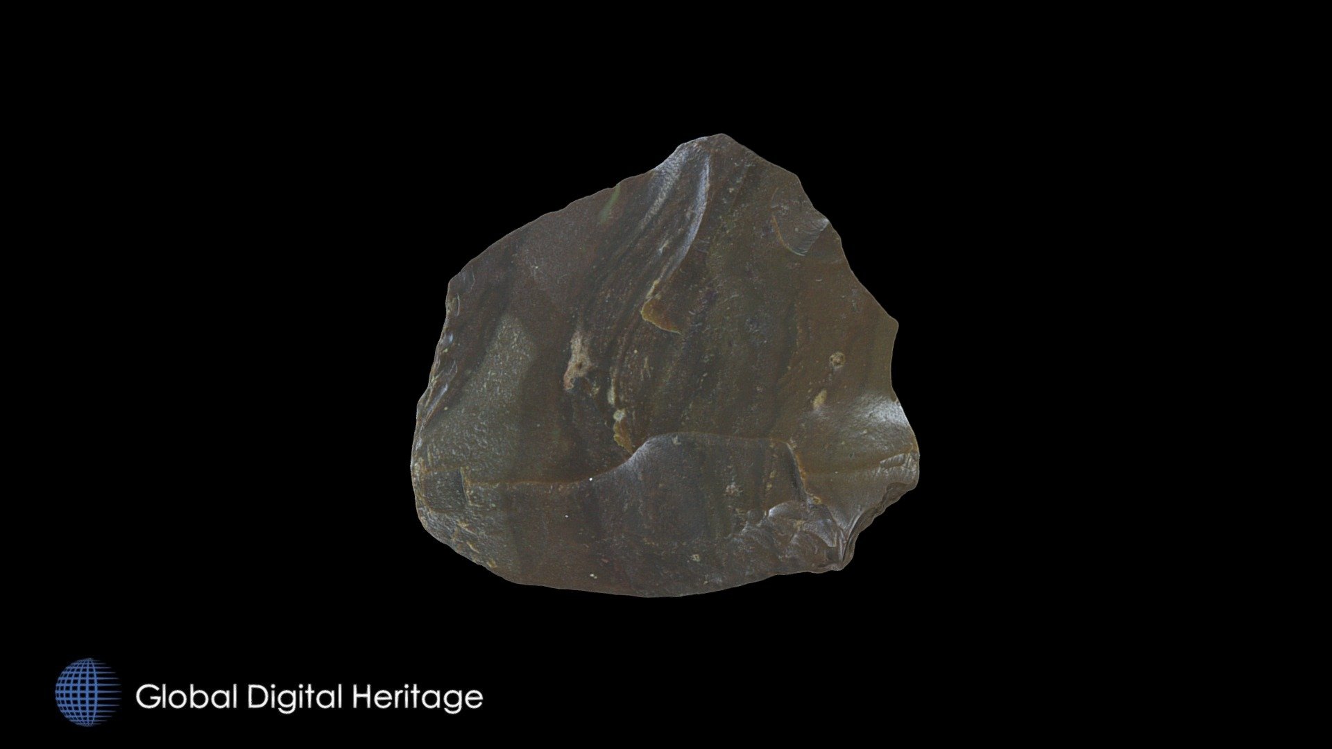 Utilized Flake, Sanak Island, Alaska XFP-054