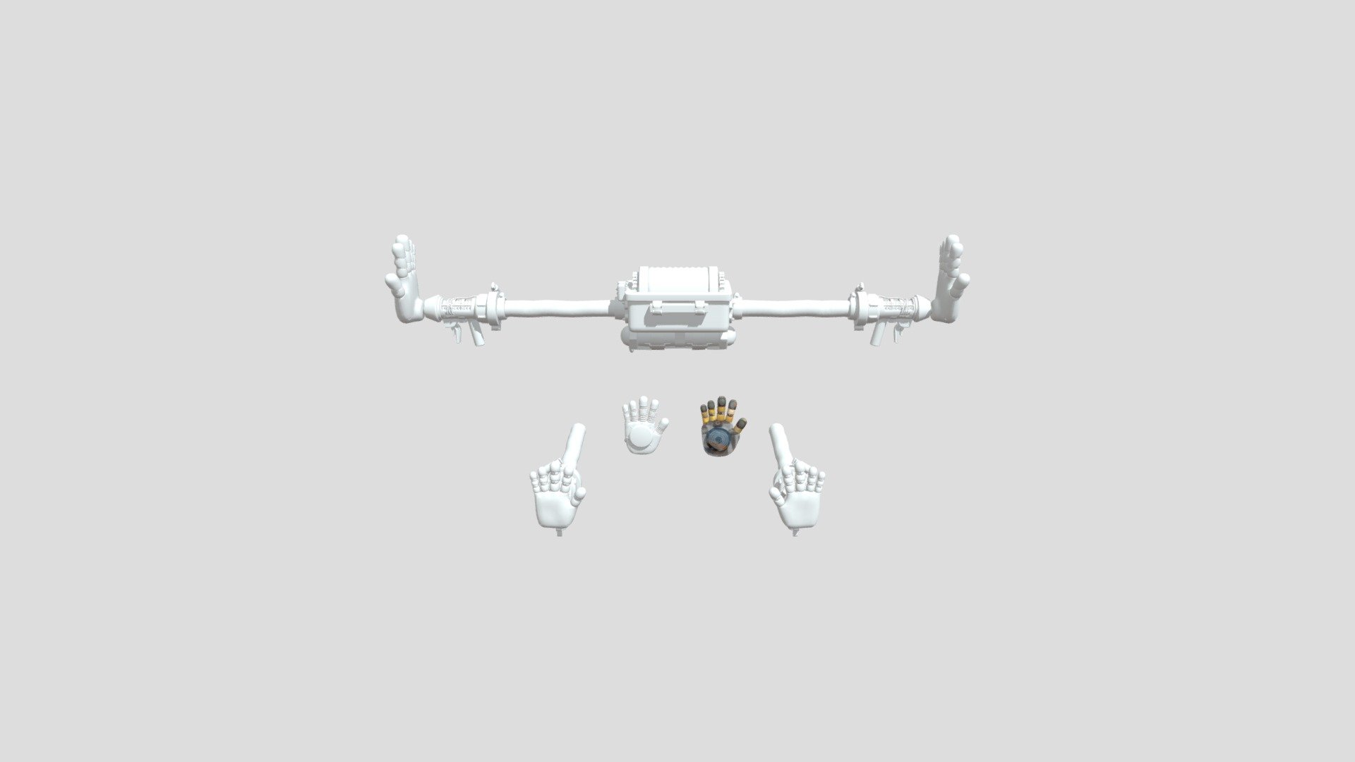 Grabpack3 - 3D model by 2oooooii [9f06572] - Sketchfab