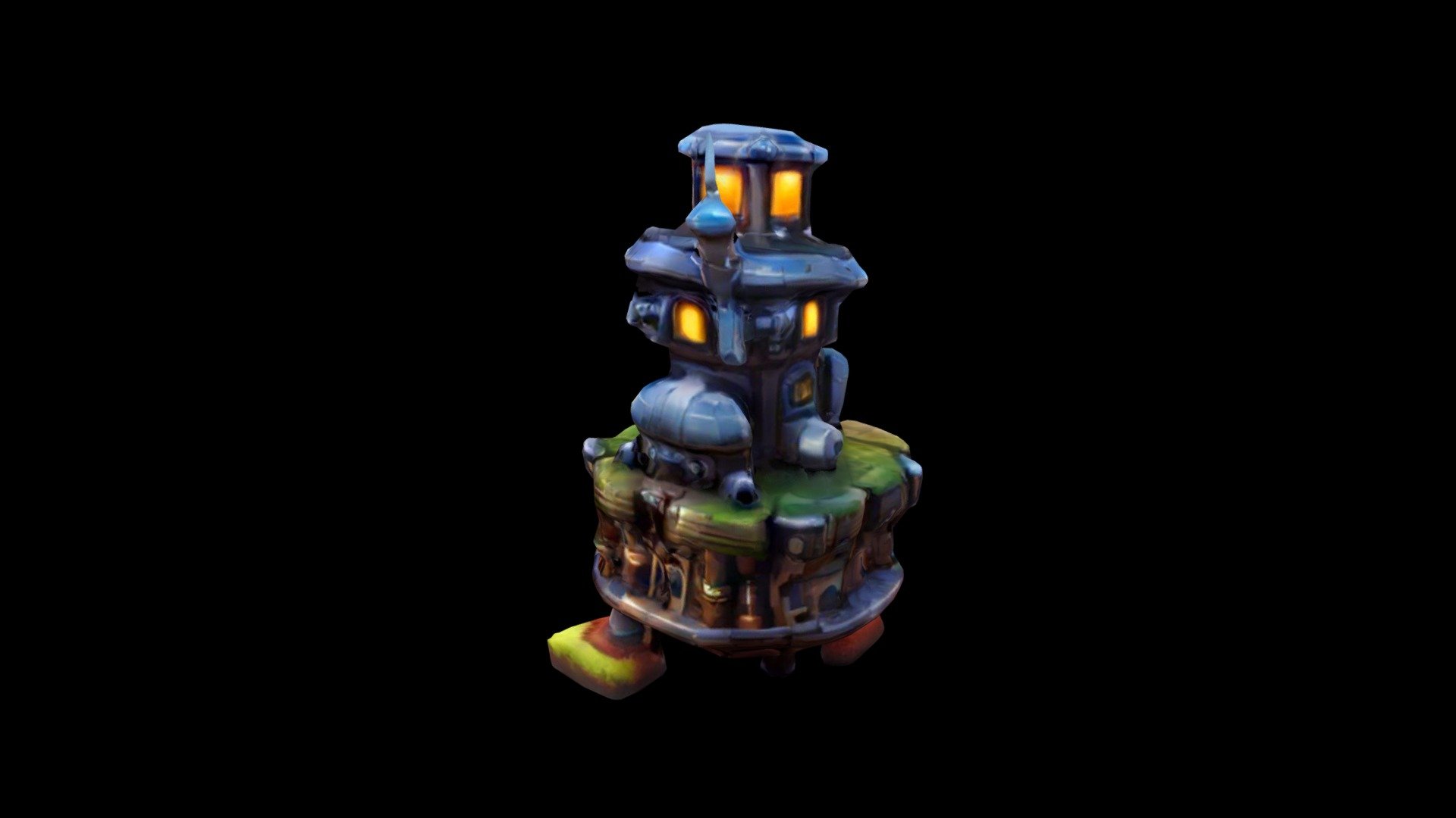 Tower Fall RTS building 0e4f9507-34d2-487d-96bb- - Download Free 3D ...