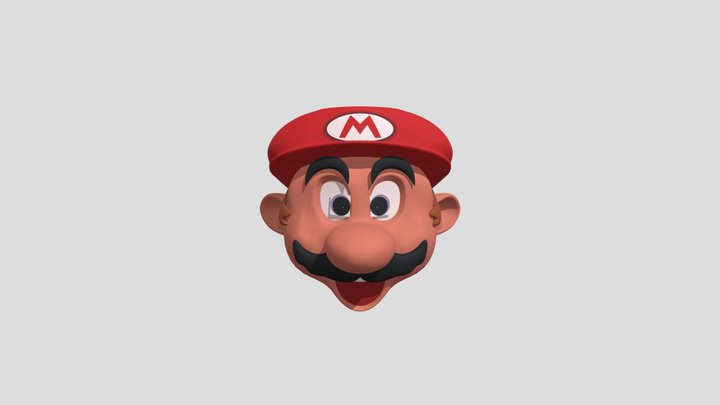 Mario Teaches Typing 2 - Mario Head