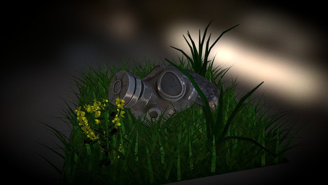 old gas mask 3D Model