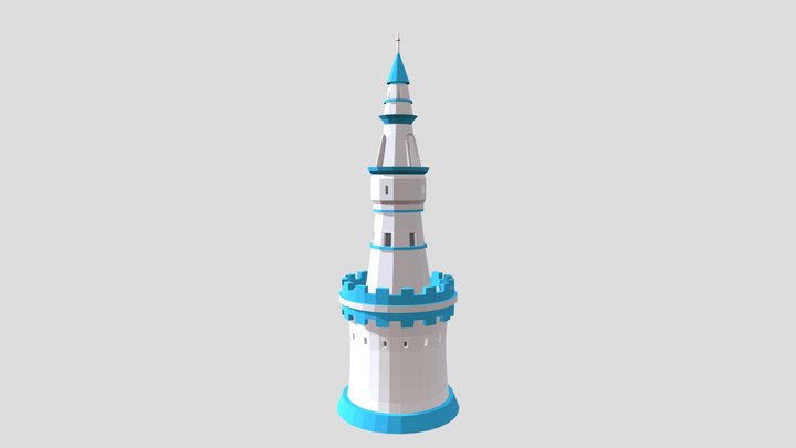 Castle Assets - castle pillars 3D Model
