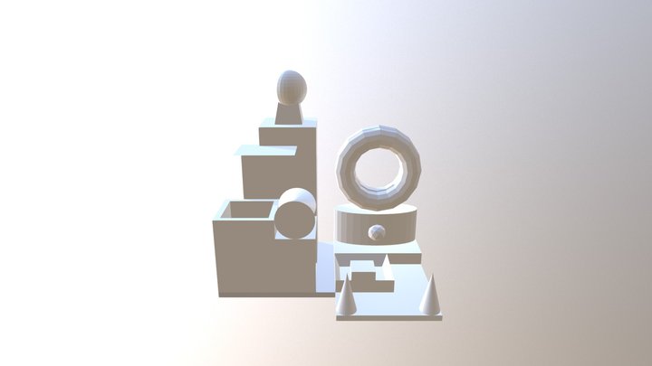Latihan 1 3D Model
