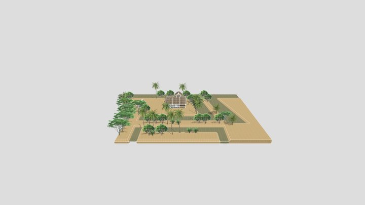 เรือนหลังที่ 10 3D Model