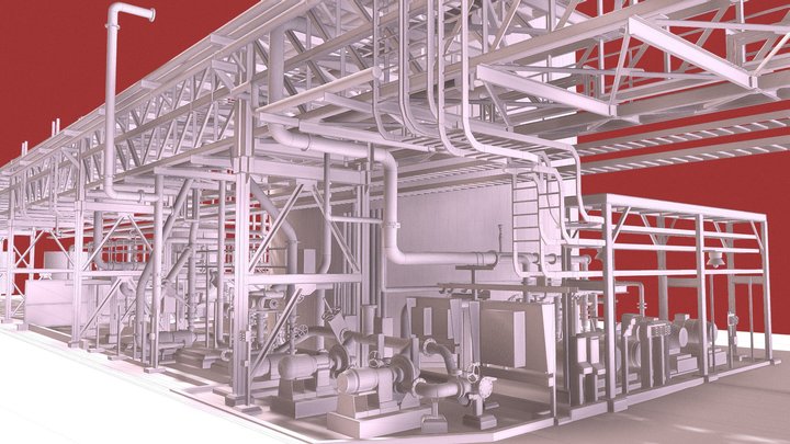 PARRON PIPING_0A 3D Model